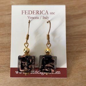 Murano glass earrings